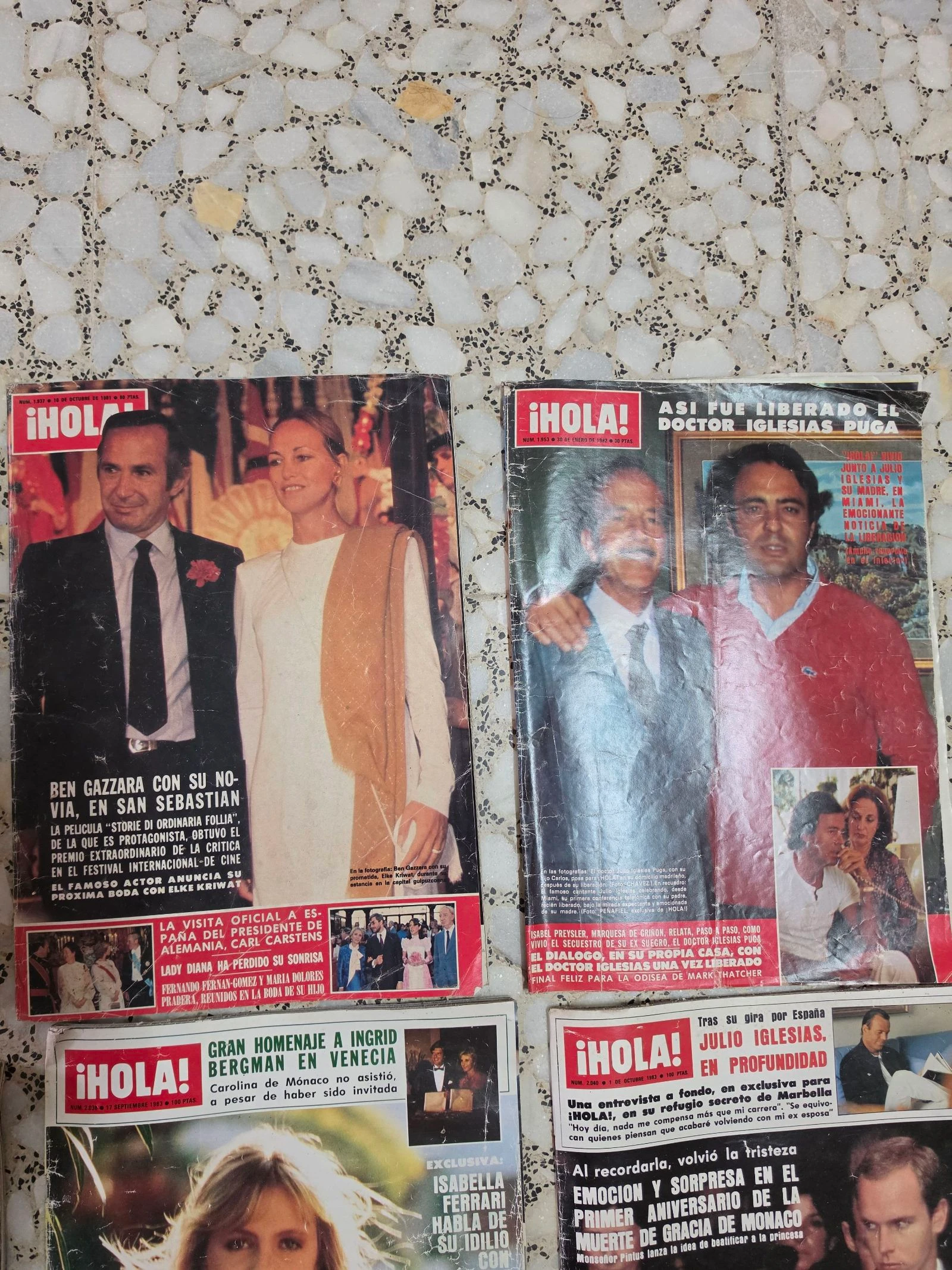 Lote de 12 revistas "Hola" antiguas, – photo 4